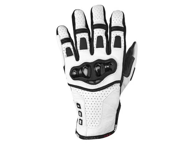 IXS Мотоперчатки TALURA II, Размер: S, Цвет: White/Black