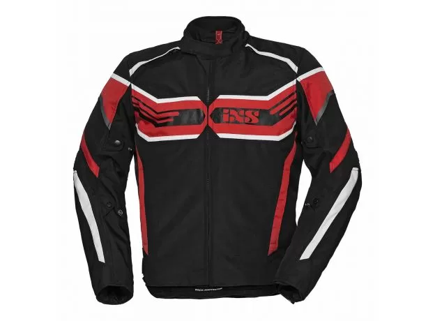 IXS Мотокуртка RS-400, Размер: M, Цвет: Black/Red/White