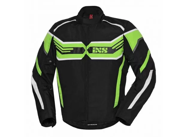 IXS Мотокуртка RS-400, Размер: XL, Цвет: black/green