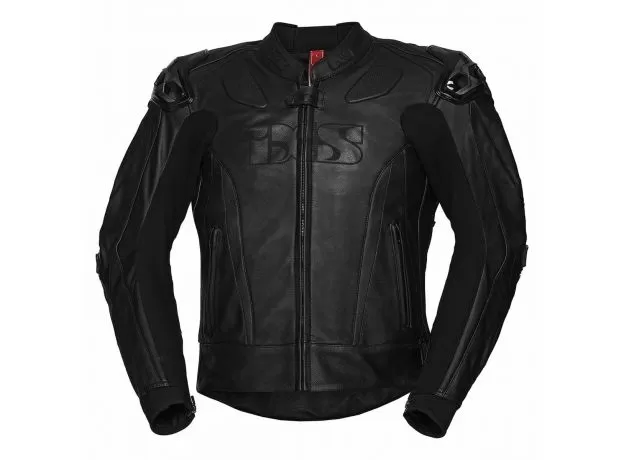 IXS Мотокуртка кожаная RS-1000, Размер: 50 удлиненные, Цвет: Black