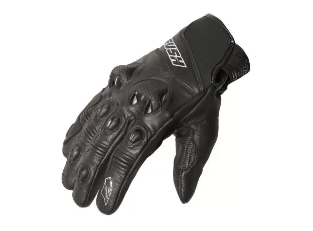 RUSH Мотоперчатки RR, Размер: M, Цвет: Чeрный