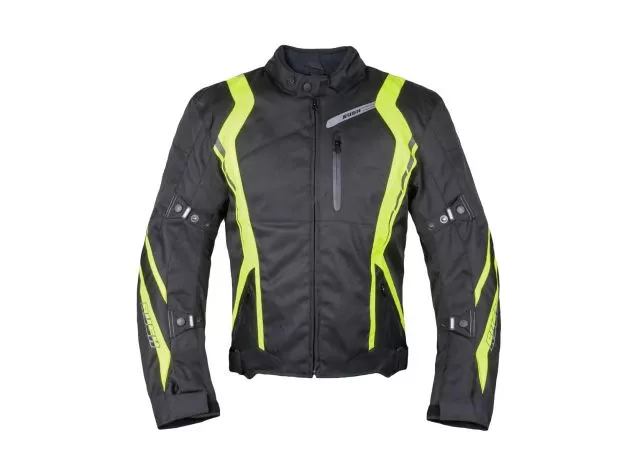 RUSH Мотокуртка STANCE, Размер: XL, Цвет: чeрный/желтый