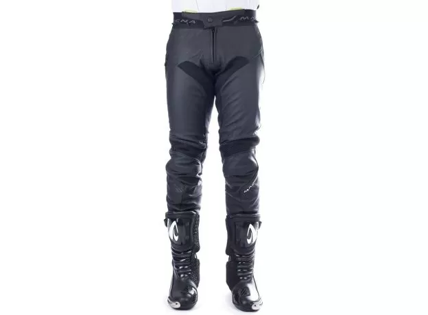 MACNA Мотоштаны кожаные COMMUTER, Размер: 48 удлиненные, Цвет: Black