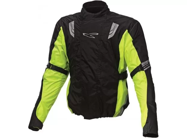 MACNA Куртка-дождевик SHELTER, Размер: S, Цвет: Black/Yellow Fluo