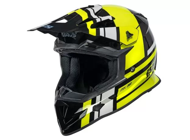 IXS Шлем 361, Размер: L, Цвет: 2.3 black/yellow/grey