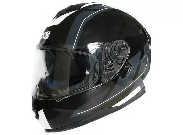 IXS Шлем 1100, Размер: XL, Цвет: 2.0 BLACK MAT-GREY-WHITE