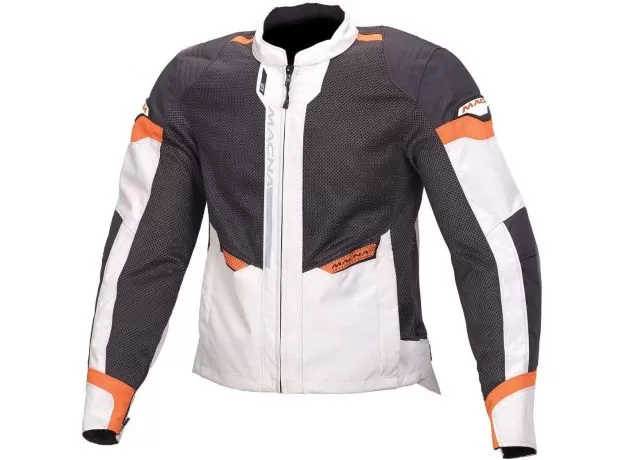 MACNA Мотокуртка EVENT, Размер: S, Цвет: Black/White/Orangе