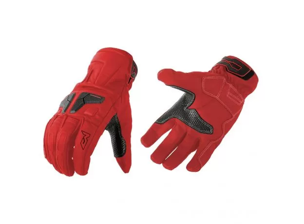 MOTEQ Мотоперчатки Venus, Размер: XL, Цвет: красный/черный