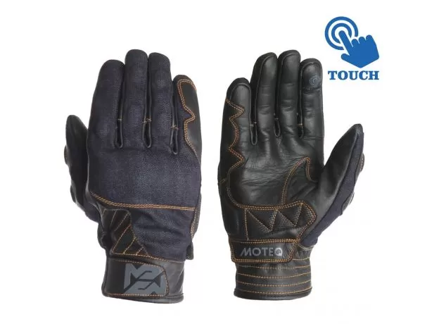 MOTEQ Мотоперчатки Groot, Размер: XS, Цвет: Синий