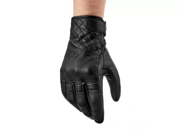 MOTEQ Мотоперчатки Snob, Размер: S, Цвет: Чeрный