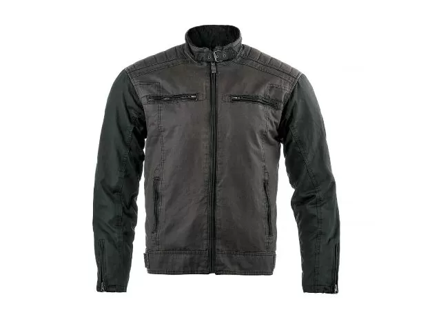 MOTEQ Мотокуртка Tango WAX, Размер: XXL, Цвет: Оливковый/черный