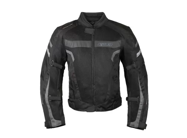 RUSH Мотокуртка MESH, Размер: L, Цвет: чeрный/серый