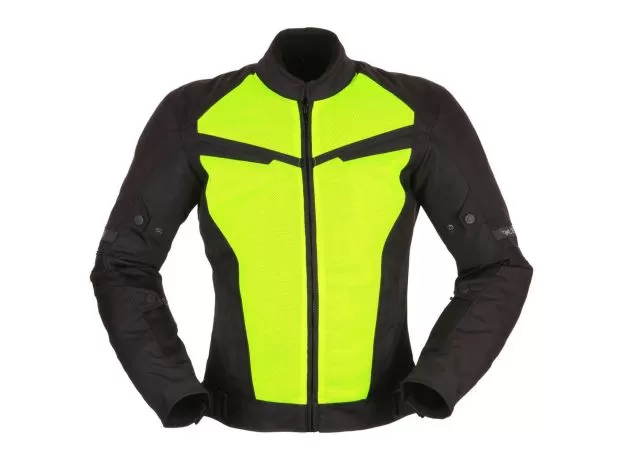 MODEKA Мотокуртка X-VENT, Размер: XL, Цвет: Black/Yellоw