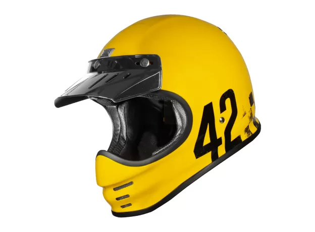 ORIGINE Шлем VIRGO, Размер: XL, Цвет: желтый/черный/красный глянцевый