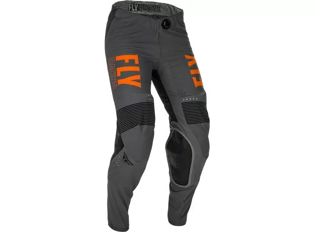 FLY RACING Кроссовые штаны LITE, Размер: 36, Цвет: серый/оранжевый/черный