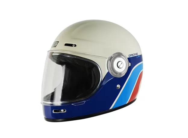 ORIGINE Шлем VEGA, Размер: M, Цвет: белый/синий/красный глянцевый