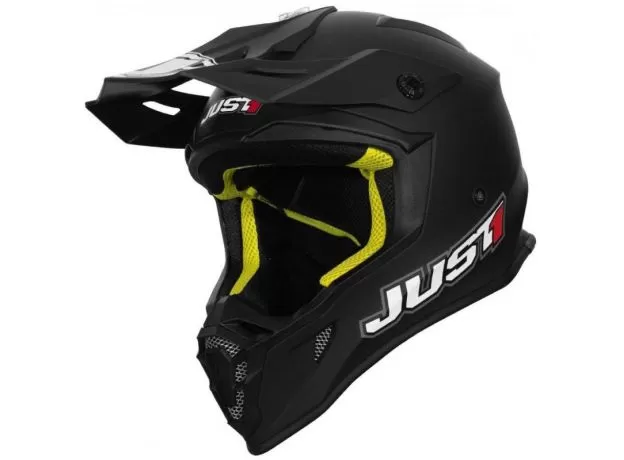 JUST1 Шлем J38, Размер: L, Цвет: черный/матовый
