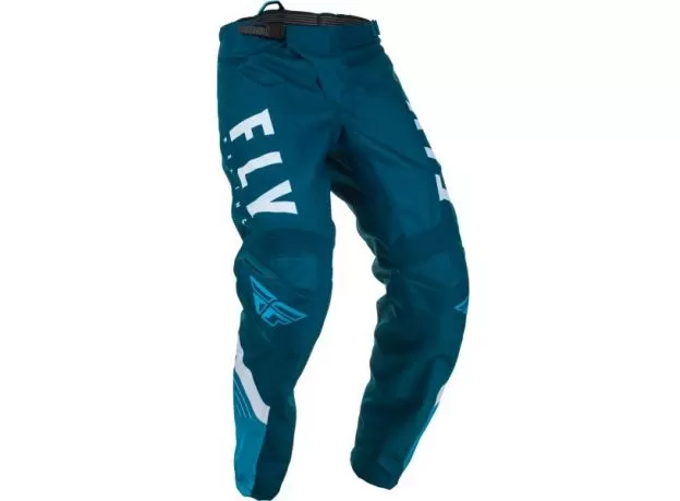 FLY RACING Кроссовые штаны F-16, Размер: 36, Цвет: синий/голубой/белый