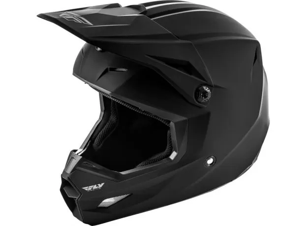 FLY RACING Шлем Kinetic, Размер: M, Цвет: Solid Matt Black