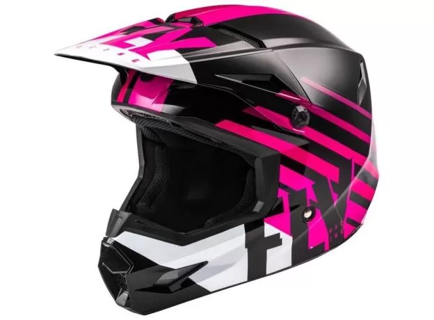 FLY RACING Шлем Kinetic, Размер: XL, Цвет: Thrive Pink/Black/White