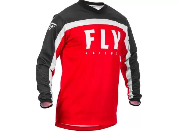 FLY RACING Джерси F-16, Размер: S, Цвет: красный/черный/белый