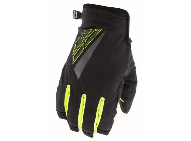 FLY RACING Мотоперчатки TITLE, Размер: 3XL, Цвет: чeрный/желтый