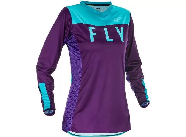 FLY RACING Джерси LITE женское, Размер: S, Цвет: фиолетовый/синий
