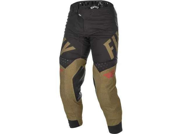 FLY RACING Кроссовые штаны Evolution DST, Размер: 34, Цвет: хаки/черный/красный