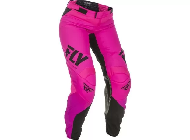 FLY RACING Кроссовые штаны LITE женские, Размер: 32, Цвет: розовый/черный1