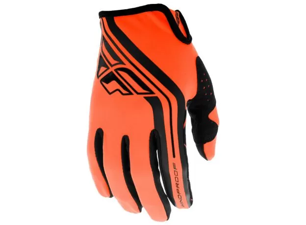 FLY RACING Мотоперчатки Windproof, Размер: XXL, Цвет: оранжевый/черный