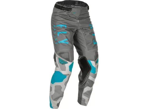 FLY RACING Кроссовые штаны Kinetic, Размер: 30, Цвет: K221 серый/синий