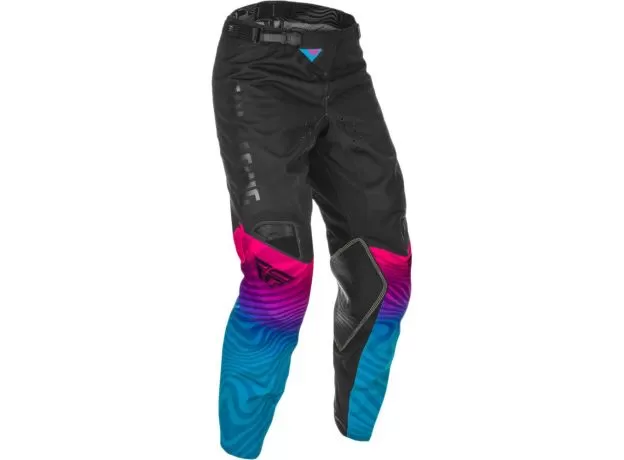 FLY RACING Кроссовые штаны Kinetic, Размер: 34, Цвет: SE черный/розовый/синий