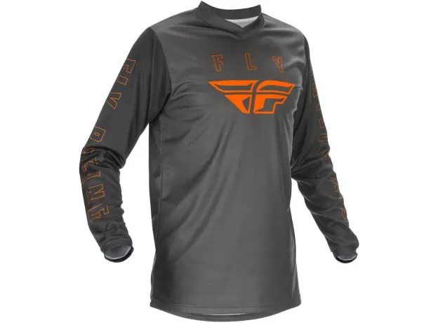 FLY RACING Джерси F-16, Размер: XL, Цвет: серый/оранжевый