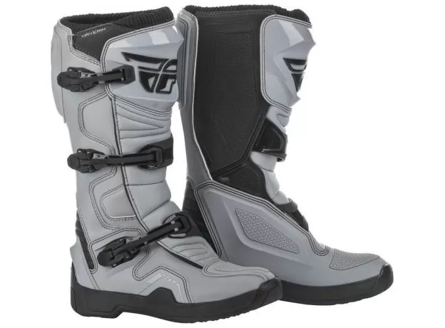 FLY RACING Мотоботы MAVERIK, Размер: 9, Цвет: серый/черный
