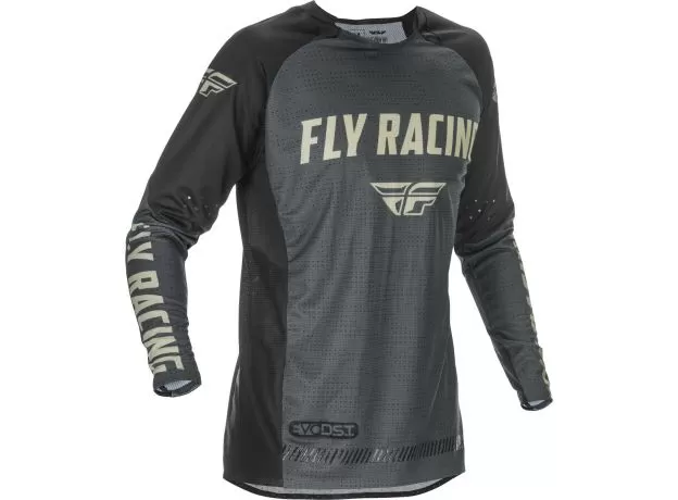 FLY RACING Джерси Evolution DST, Размер: L, Цвет: серый/черный/белый