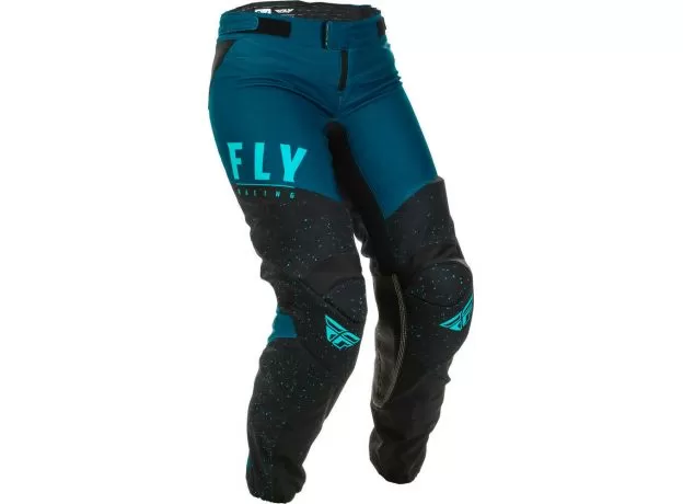 FLY RACING Кроссовые штаны LITE женские, Размер: 30, Цвет: синий/голубой/черный