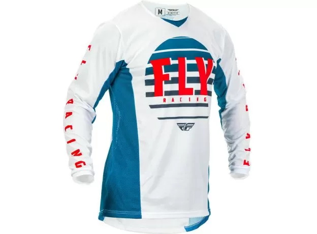 FLY RACING Джерси Kinetic, Размер: S, Цвет: K220 Blue/White/Red