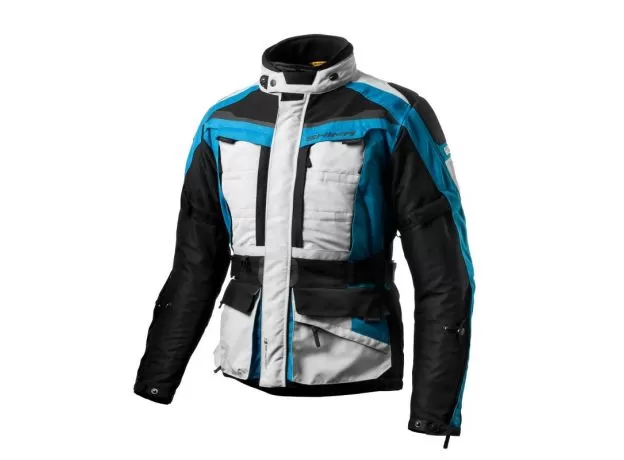 SHIMA Мотокуртка HORIZON, Размер: L, Цвет: Black/Grey/Blue