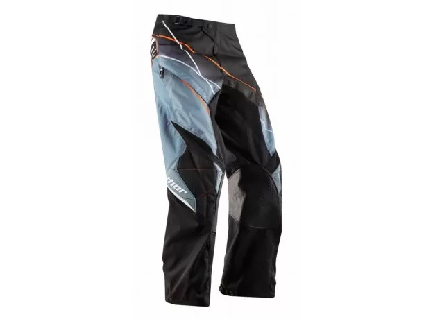 THOR Кроссовые штаны PHASE OFF, Размер: 28, Цвет: Steel