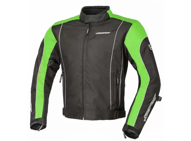 AGVSPORT Мотокуртка Apex, Размер: L, Цвет: чeрный/зеленый