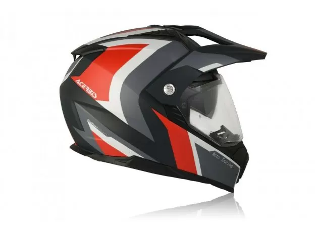 ACERBIS Шлем FS-606, Размер: XL, Цвет: grey/red
