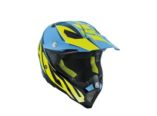 AGV Шлем AX-8 EVO, Размер: XS, Цвет: MULTI - Holygrab Yellow