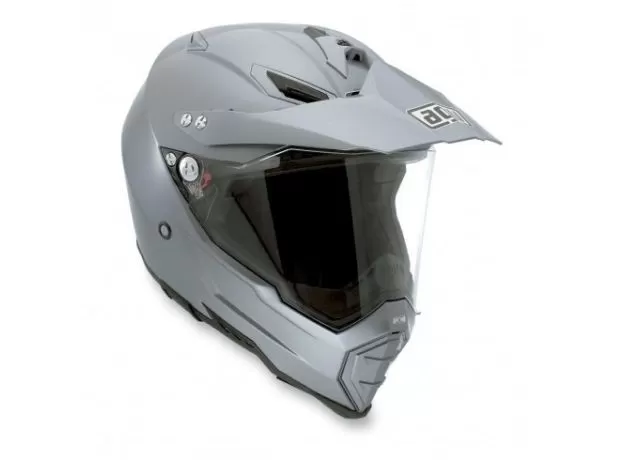 AGV Шлем AX-8 DUAL EVO, Размер: XXS, Цвет: titan grey