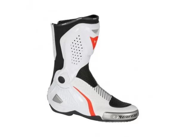 DAINESE Мотоботы ST TORQUE RS OUT AIR, Размер: 41, Цвет: White/Black/Fluo-Red