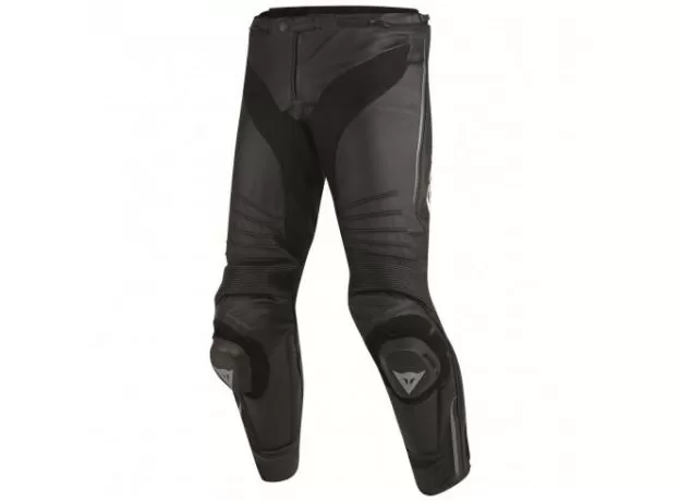 DAINESE Мотоштаны кожаные MISANO PERF., Размер: 50, Цвет: Black/Black/Anthracite