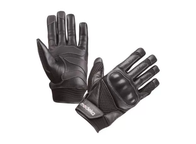 MODEKA Мотоперчатки Airing, Размер: 12, Цвет: Black