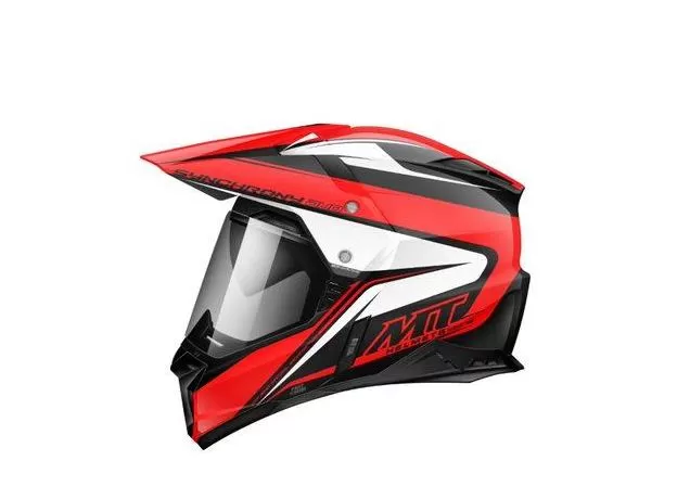 MT Шлем SYNCHRONY DUOSPORT SV, Размер: XL, Цвет: DUALITY Gloss Black Red White