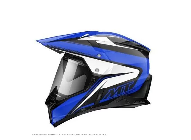 MT Шлем SYNCHRONY DUOSPORT SV, Размер: XS, Цвет: DUALITY Gloss Black Blue White