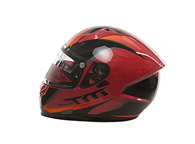 MT Шлем STINGER, Размер: S, Цвет: Gloss Red Black Grey