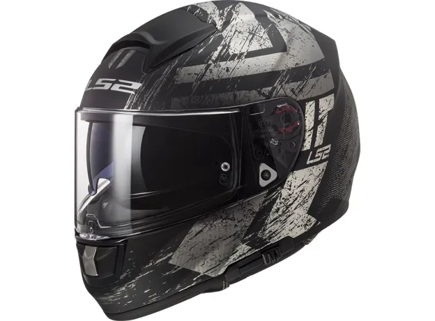 LS2 Шлем FF397 VECTOR EVO, Размер: 3XL, Цвет: HUNTER Matt Black Titanium